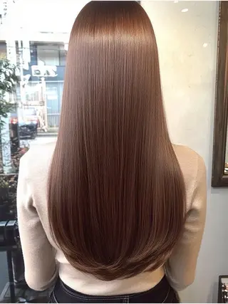 ロング ブリーチなし/髪質 改善/エクステ✨天夕のヘアスタイル