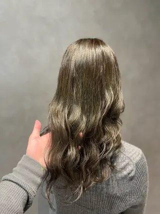 セミロング Yuito /仙台/パーマモデルのヘアスタイル