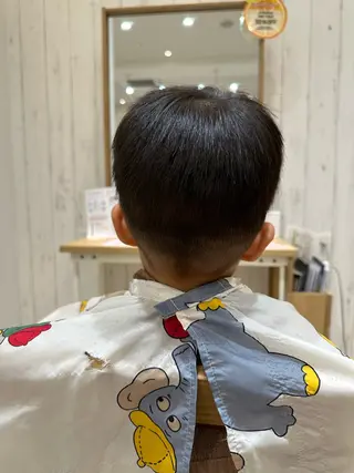 ショート メンズ キッズ 山田 真緒のヘアスタイル