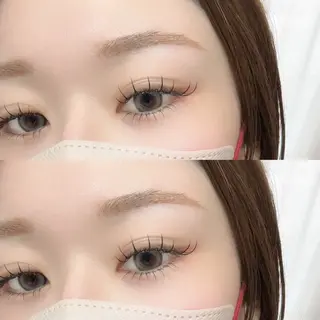 マツエク・マツパ Ray+beauty 住吉店 ＊ 桐山美優のマツエク・マツパデザイン