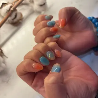 ネイル 栗田 ゆう子のネイルデザイン