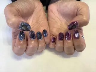 ネイル 💎🐰 saki. m 🐰💎のネイルデザイン