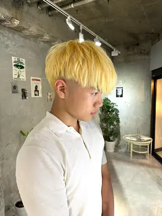 カラー メンズ yuuna ✮ レイヤーカットのヘアスタイル