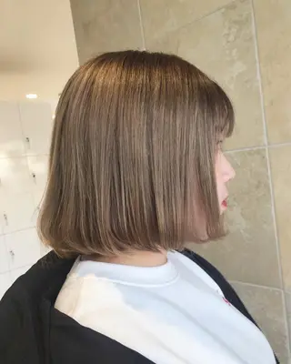 ショート カラー 田中 あかねのヘアスタイル