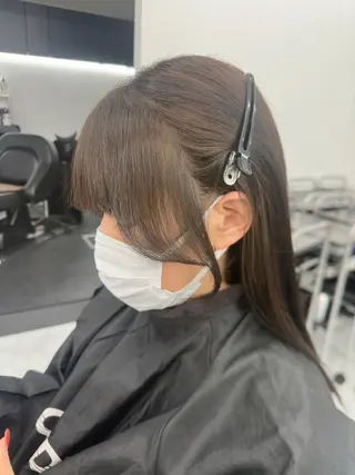 ロング カラー パーマ ヘアアレンジ メンズ キッズ ♥️韓国ヘア レイヤー♥️ゆりのヘアスタイル