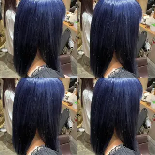 ミディアム カラー Minami. 🩵 再現性特化ヘアのヘアスタイル