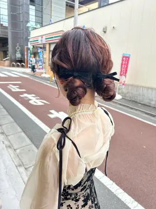 ヘアアレンジ OMOCHA所属・土田 愛友のヘアスタイル