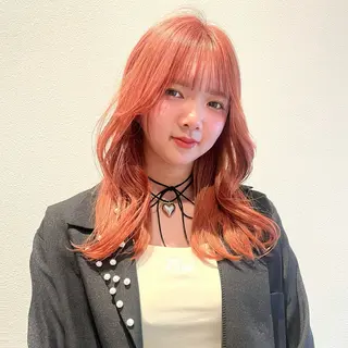 ロング カラー ベージュカラー⌇﻿ くびれヘア.𐙚心音のヘアスタイル