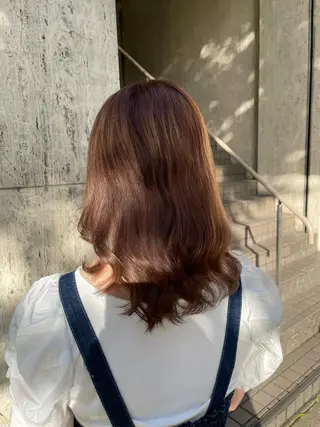 カラー 小山 麗奈のヘアスタイル