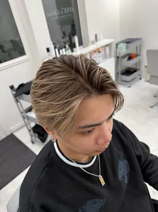 カラー メンズ 【バレイヤージュ】 🔥メンズRYUTAのヘアスタイル