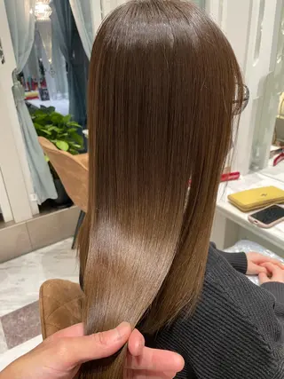 ロング 【代表】 高瀬慎也/縮毛矯正のヘアスタイル