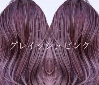 セミロング カラー テトネ タカシのヘアスタイル