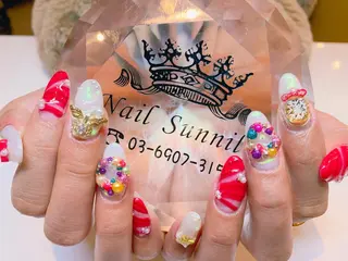 ネイル 長さだし専門店 M2　rikaのネイルデザイン