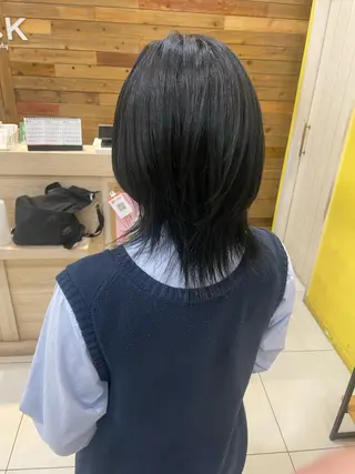 ミディアム 透明感color吉田 沙羅のヘアスタイル