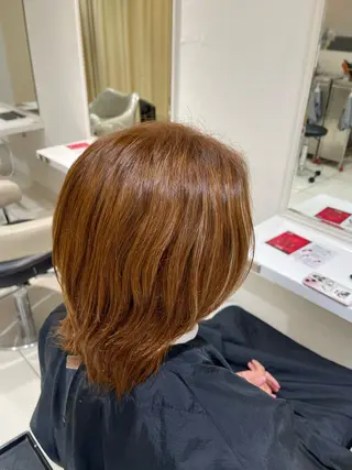 カラー 吉松 悠絢のヘアスタイル