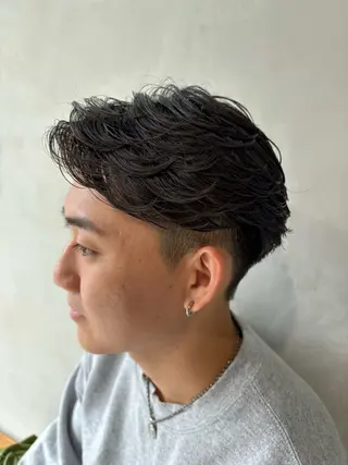 ショート パーマ メンズ 💈メンズ特化💈 テッペイのヘアスタイル