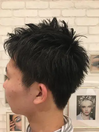 ショート メンズ 吉村 周馬のヘアスタイル