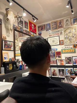 ショート メンズ CribHoodbarbershop所属・白井 昇太のヘアスタイル