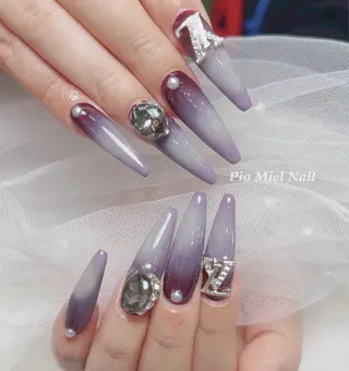 ネイル HANA 長さだしのネイルデザイン