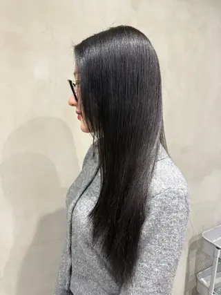 ロング HAIR ICI 山崎友裕のヘアスタイル