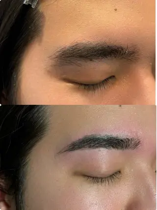 メンズ アイブロウ 韓国風/メンズ アイブロウワックスの眉毛・アイブロウイメージ