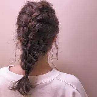 ロング ヘアアレンジ 似合わせカットカラー ♡佐藤捺美のヘアスタイル