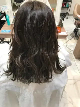 ロング カラー 韓国ヘア/耳ツボジュ エリー♡ayumuのヘアスタイル