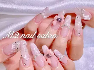 ネイル 長さだし専門店 M2　rikaのネイルデザイン