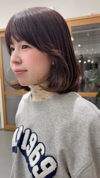 ミディアム HI所属・高橋 珠々のヘアスタイル