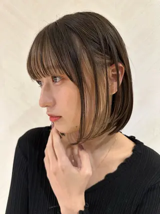 ミディアム Lond luce心斎橋【ロンドルーチェ】所属・❣️心斎橋髪質改善 鈴木佑弥❣️のヘアスタイル