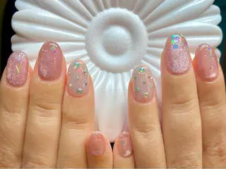 ショート カラー ネイル ネイルサロン　リリーブランシュ所属・森 瑞紀のネイルデザイン