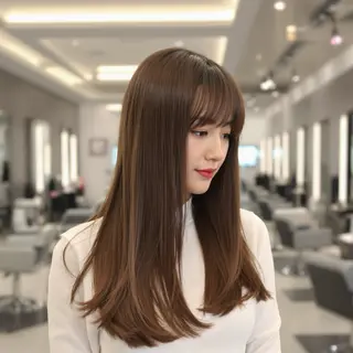 ロング カラー 髪質改善/艶カラー 🐬Rino🌙のヘアスタイル