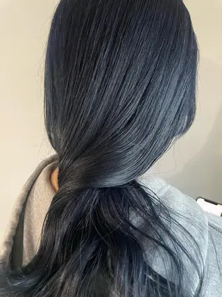 ロング カラー ヘアアレンジ メンズ キッズ ネイル マツエク・マツパ アイブロウ 透明感カラー/推しカ ラー☁️JURAのヘアスタイル