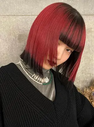 ミディアム Iris所属・ハイトーン特化サロン 💎MOCA💎のヘアスタイル