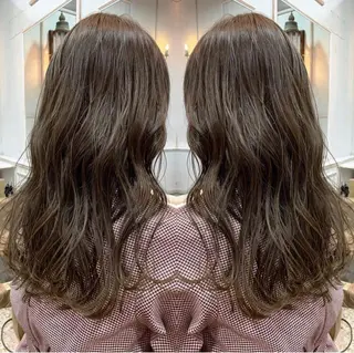 セミロング カラー Siesta所属・📣髪質改善縮毛矯正 特化美容師｜庭田📣のヘアスタイル