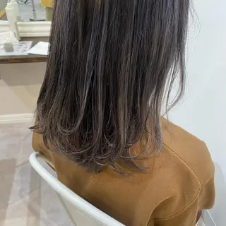 ミディアム サロウィン浦和所属・愛されヘア/ 暖色カラー/まいこのヘアスタイル