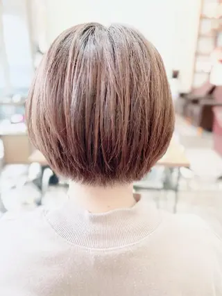 ショート カラー HAIR MAKE Avalon 橋本店所属・💎白髪染めも対応 🙆👌山本明菜のヘアスタイル