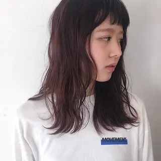 セミロング カラー Nico所属・Nico🌛 Karenのネイルデザイン