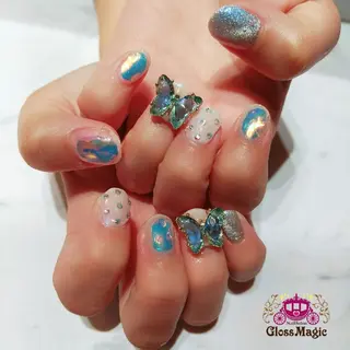 ネイル あ きのネイルデザイン