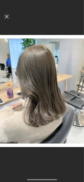 カラー アフェクション大曽根所属・横田 冴のヘアスタイル