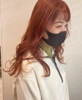 ロング カラー ヘアアレンジ パーマ指名No1 /namiのヘアスタイル