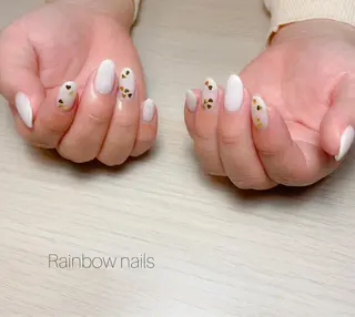 ネイル Rainbow nailsくろちゃんのネイルデザイン