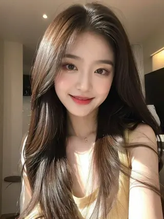 ロング カラー ワンホンヘア ケラチン/Kaitoのヘアスタイル