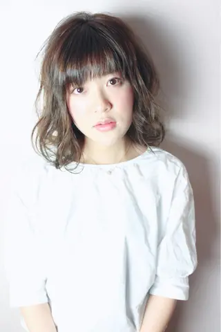 ミディアム カラー パーマ ✨U-topia渡邉 大樹【公認資格有】✨のヘアスタイル