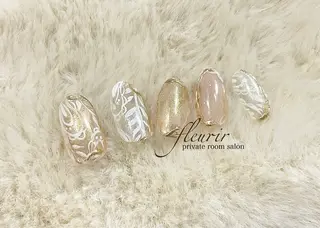 ネイル フルリール 【プライベートサロンのネイルデザイン