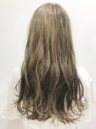 ロング カラー 池田 雄太 ✨美髪縮毛矯正✨のヘアスタイル