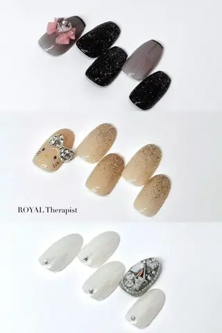 ネイル 【寺岡】 ロイヤル•セラピストのネイルデザイン