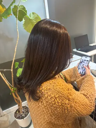 カラー 酒井 千遙のヘアスタイル