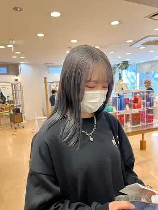 ミディアム カラー 💠つたふうか/ 韓国/メンズヘア💠のヘアスタイル