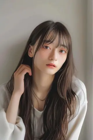 ロング カラー 学割クーポンあり/ 透け感カラーYUTOのヘアスタイル